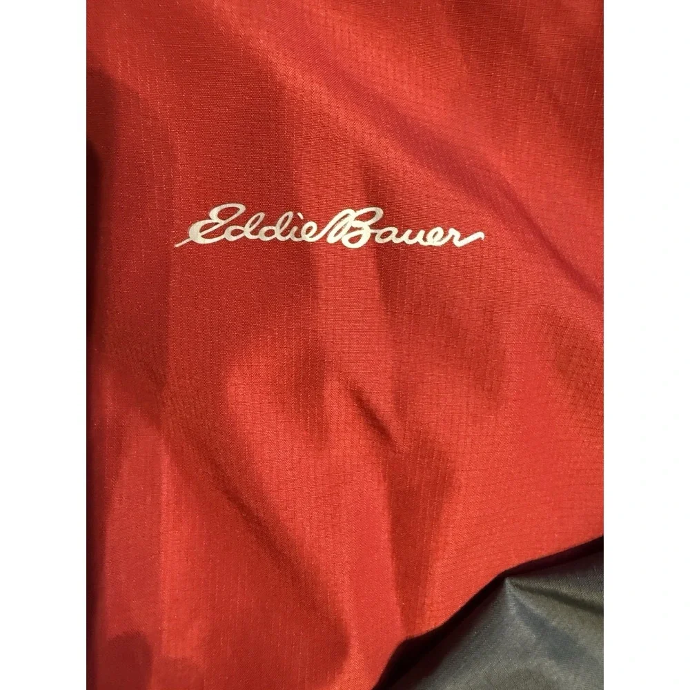 Eddie‎ Bauer Kids Hooded Waterproof 3-in-1 Jacket Red Camo Fleece Large 14/16